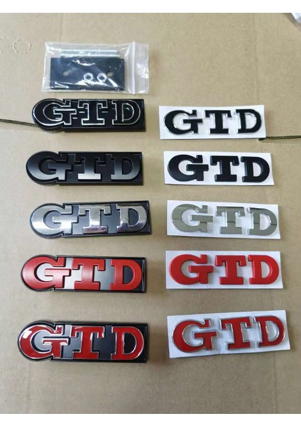 Krom Kırmızı Izgara Vw Volkswagen Golf R Mk4 Mk5 Mk6 Mk7 Için Araba 3D Metal Gtd Etiketler Ön Izgara Amblemi Arka Rozeti Sticker (Yurt Dışından) fiyatları