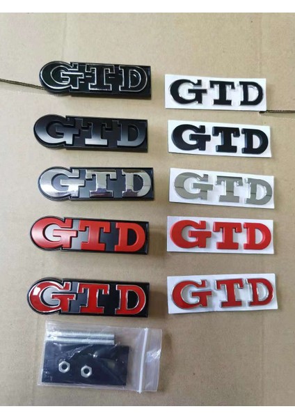 Krom Kırmızı Izgara Vw Volkswagen Golf R Mk4 Mk5 Mk6 Mk7 Için Araba 3D Metal Gtd Etiketler Ön Izgara Amblemi Arka Rozeti Sticker (Yurt Dışından) modelleri