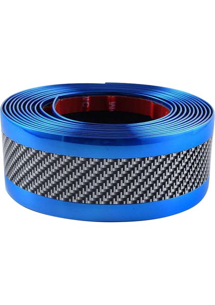 No.3 Boyutu 1m Araba Sticker Kendin Yap Koruyucu Şerit Oto Kapı Eşiği Yan Ayna Çizik Önleyici Bant Karbon Fiber Su Geçirmez Koruma Filmi (Yurt Dışından)