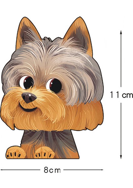 Stil 05 Araç Sticker Yansıtıcı Sevimli Köpek Vinil Sticker Bulldog Shar Pei Sarılmış Köpek Sevimli Stil Yaratıcı Stickerlar Için Cam Ön Camına (Yurt Dışından)