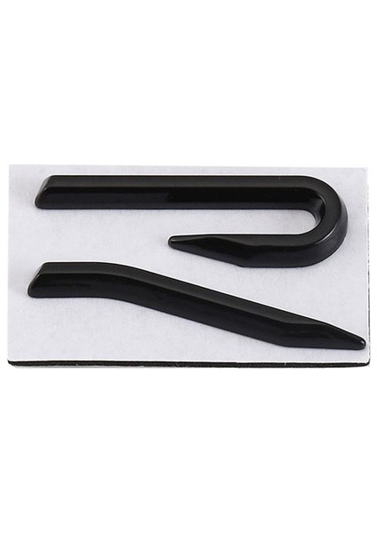 Etiket Siyah Golf 8 Mk8 Mkrocco Passat R36 Için Araba Sticker R Yarış Logo Amblemi Çıkartmalar Ön Kaput Izgarası (Yurt Dışından)