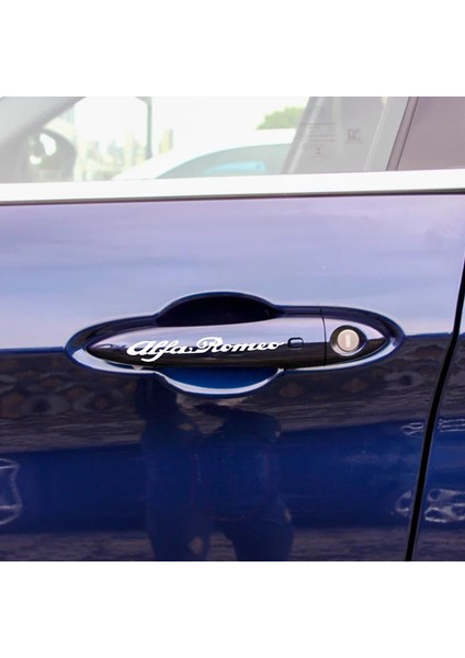 Sarı Alfa Romeo Cast Vınyl Fren Kaliper Çıkartmalar Sticker Araba Logosu Amblem Rozet Çıkartmalar Giulietta Mito Için 4 Adet (Yurt Dışından)
