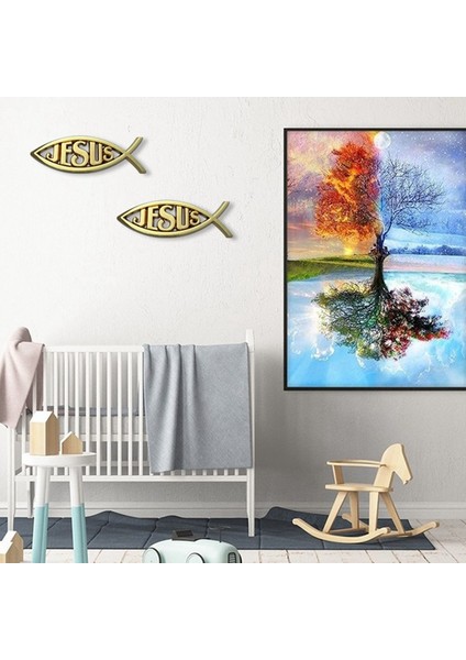 Sv Evrensel Isa Balık Sembolü Logo Araba Sticker Rozet Etiket Çıkartma 3D Hristiyan Araba & Kamyon Süsleme Çıkartma Araç Stili (Yurt Dışından) modelleri