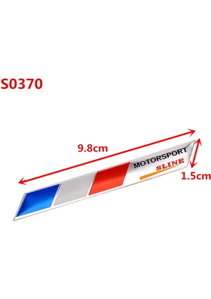 S0370 Peugeot Citroen Renault Için Araba Sticker Etiketler 3D Alüminyum Fransa Bayrağı Amblem Rozet Araba Süsleme (Yurt Dışından)