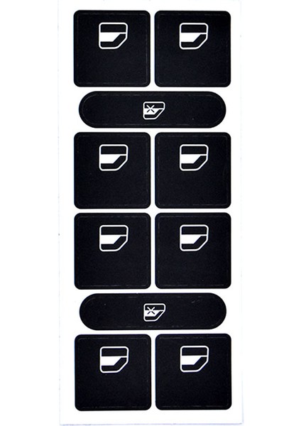 H Vw Volkswagen Touareg Direksiyon Tekerlek Cam Far Klima Anahtar Aşınmış Düğme Oto Sticker Etiket Yedek Parça (Yurt Dışından) modelleri