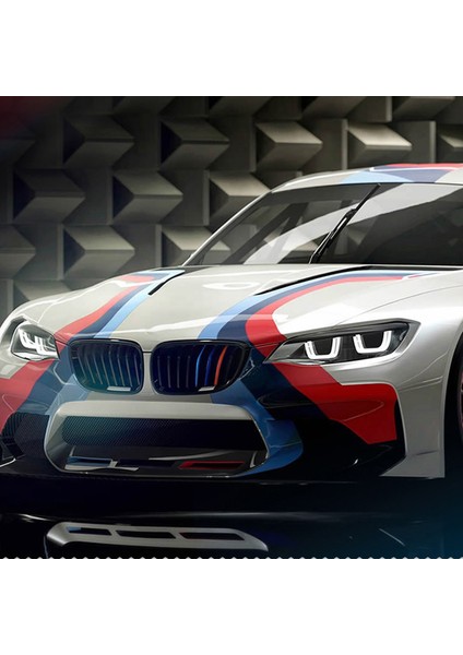1 Takım Bmw E36 E46 E60 E F30 F F20 E87 F47 E30 E39 X1 X3 Için M Güç M Performans Araba Sticker - Set (Yurt Dışından)