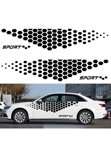 N6039-2 -Doğru Stil Xl 150X30CM Vw Golf Tsı Tcr Polo Yarış Arabası Için Vinil Kapı Etek Yan Gövde Çıkartması Auto Sticker (Yurt Dışından) fiyatları