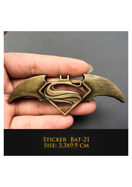 Açık Yeşil 3D Araba Stickerı Metal Yarasa Araba Logosu Araba Stil Metal Yarasa Rozeti Amblem Kuyruk Etiketi Motosiklet Araba Aksesuarları Otomobil (Yurt Dışından)