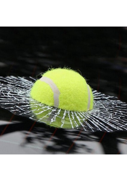 Tenis Topu Stickerler 3D Beyzbol Futbol Tenis Topu Araç Gövdesi Otomatik Pencere Etiketleri Kendin Yap Araba Dekorasyonu 18CM x 18CM (Yurt Dışından) indirimleri
