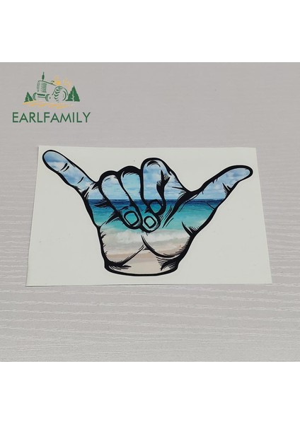 Stil N Plaj Hang Loose Sörf Hawaii Anime Komik Araba Stickerları Vinyl Jdm Bagaj Kamyon Graar Aksesuarları 13CM x 8.6cm (Yurt Dışından) indirimleri