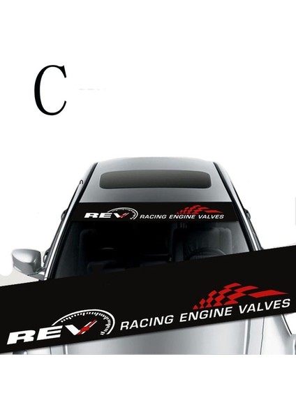C Audi A3 A4 B8 A6 Qv B5 Mercedes Benz W203 W204 W205 W124 W212 Amg Için Araba Ön Arka Güneşlik Pencere Sticker Çıkartma (Yurt Dışından)