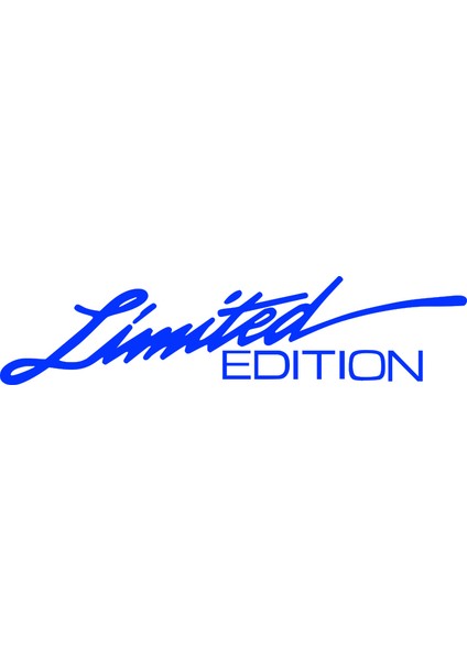 Yansıtıcı Mavi Araba Sticker 3D 16CM*3.8CM Sınırlı Sayı Yaratıcı Vinil Sticker Araba Sticker ve Etiketler Pencere Sticker Araba Stil Decal (Yurt Dışından)