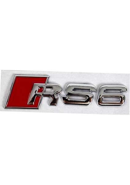 Kırmızı Gül Audi Rs4 Rs5 Rs6 Araç Stili Metal Araba Sticker Rozeti Amblem 3D Metal Araba Sticker Logo Oto Aksesuarları Modifiye (Yurt Dışından) indirimleri