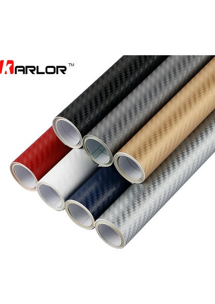 10X127CM 3D Karbon Fiber Vinil Film Araba Sticker Su Geçirmez Dıy Stil Kaplama Oto Araç Detayı Araba Aksesuarları Motosiklet (Yurt Dışından) fiyatları