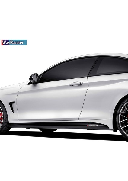 F10 F11 Stili Için Parlak Siyah Bmw F20 F30 F15 F16 G30 F10 Z4 E60 E90 G20 F31 F32 Için M Performans Gövde Vinil Çıkartma Yan Etek Şeritler Sticker Araç Kapı Süslemeleri (Yurt Dışından)