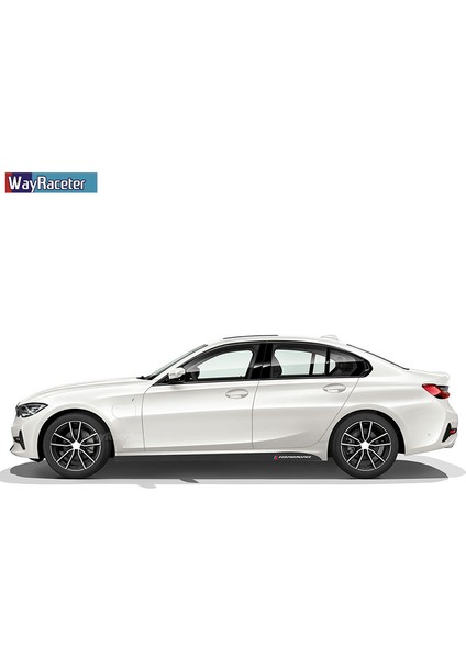 F10 F11 Stili Için Parlak Siyah Bmw F20 F30 F15 F16 G30 F10 Z4 E60 E90 G20 F31 F32 Için M Performans Gövde Vinil Çıkartma Yan Etek Şeritler Sticker Araç Kapı Süslemeleri (Yurt Dışından)