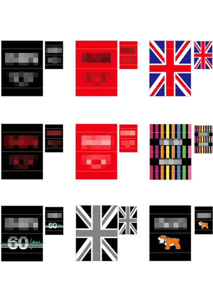 S. Siyah Üzerine Beyaz Mini Cooper R55 R56 R57 R58 R59 R60 R61 F54 F55 F56 F57 F60 Otomobil Kapı Çerçevesi Sticker Etiketi Asma Etiket Araba Bagaj Dekorasyonu (Yurt Dışından) modelleri