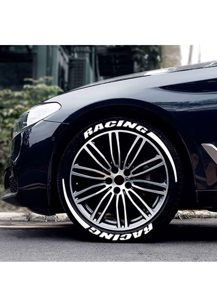 Mavi Araba Lastik Jant Sticker Araba Tuning Evrensel 3D Logo Motosiklet Lastik Jant Etiketleri Kişiselleştirilmiş Araba Stil Jant Etiketi (Yurt Dışından)