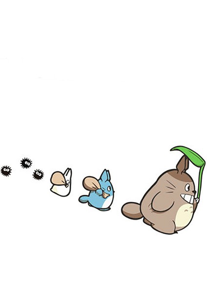 28CM Sağ Tonari No Totoro Araba Sticker Stil Anime Çizgi Romanlar Hellaflush Oto Pencere Çıkartmaları Vinil Rüzgarlık Aksesuarlar 18CM*9CM (Yurt Dışından)