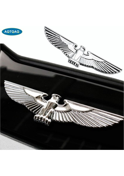 Gümüş Rengi Kişiselleştirilmiş 3D Araba Sticker Metal Kartal Araba Sticker Rozeti Dekorasyon Stickerları Evrensel Çoğu Otomobil Için Vücut Yan Işareti (Yurt Dışından) fiyatları