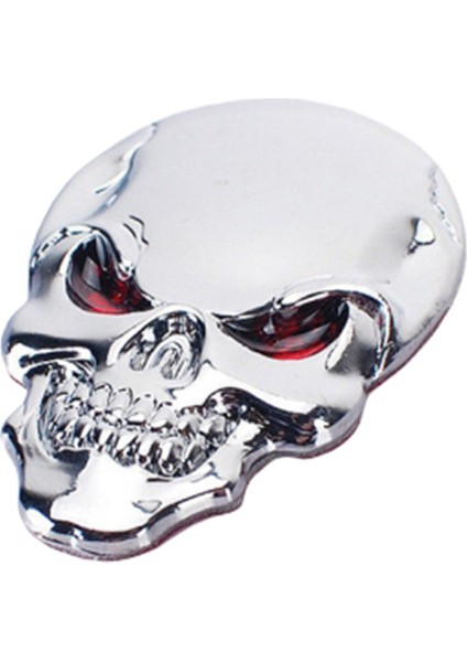 Bronzlaşmış Araç Motosiklet Logo Kafatası Amblem Rozet Araba Stil Sticker 3D Kafatası Çinko Alaşım Metal Araba Sticker (Yurt Dışından) indirimleri