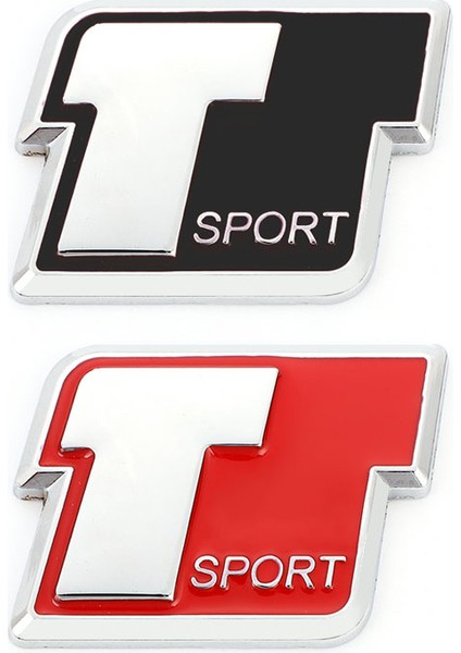 Beyaz Toyota Rav4 Corolla Prado Tundra Highlander Hiace Venza Camry Için Arka Bagaj Yapışkanı T Sport Sticker Amblemi Rozeti Aufkleber. (Yurt Dışından) fiyatları