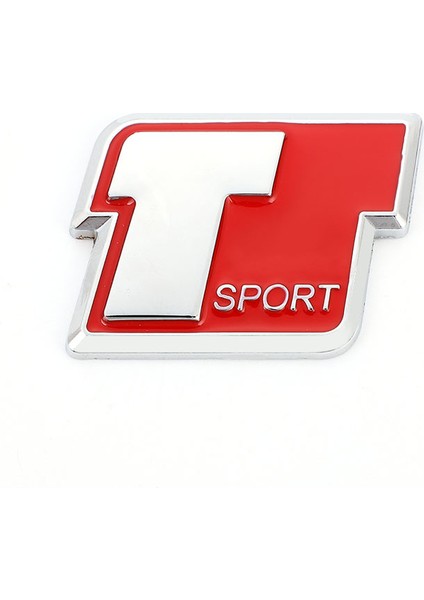 Beyaz Toyota Rav4 Corolla Prado Tundra Highlander Hiace Venza Camry Için Arka Bagaj Yapışkanı T Sport Sticker Amblemi Rozeti Aufkleber. (Yurt Dışından) fırsatları