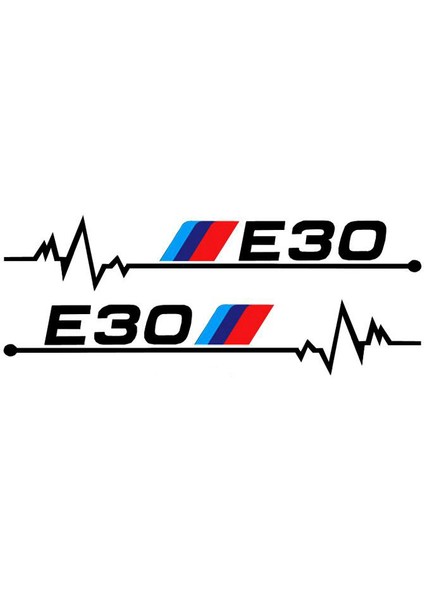 E30 Siyah Aliauto 2 Adet Araba Arka Görüş Aynası Sticker ve Decal Aksesuarları Bmw E30 E34 E36 E39 E46 E60 E61 E87 E90 E83 F10 F20 F21 F30 F35 Için (Yurt Dışından)