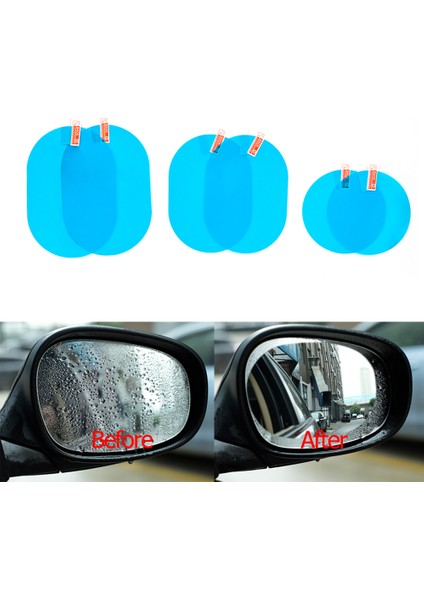 80-80 Anti Sis Araba Sticker Araba Ayna Camı Net Film Araba Arka Görüş Aynası Koruyucu Film Su Geçirmez. (Yurt Dışından) indirimleri