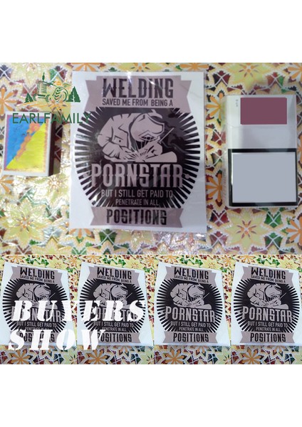 YT-55535-13CM Kaynaklar 13CM Kaynakçı Araba Sticker Buzdolabı Ince Çıkartma Güneş Koruyucu Karavan Vinil Malzeme Grafiti Rv Jdm Van (Yurt Dışından) indirimleri