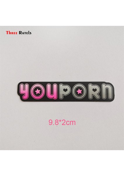 50 Adet Youporn Üç Ratel Komik Vinil Film Motosiklet Not Defteri Tablet Araba Sticker Etiketler Otomobil Aksesuarları Stilendirme (Yurt Dışından)