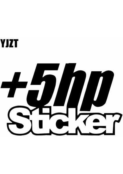 Gümüş Rengi Yjzt 12.5x7.4cm +5 Hp Sticker Vinil Etiket Araba Sticker Jdm Kamyon Pencere Komik Drift Siyahgümüş C (Yurt Dışından) fiyatları