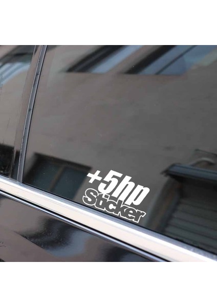 Gümüş Rengi Yjzt 12.5x7.4cm +5 Hp Sticker Vinil Etiket Araba Sticker Jdm Kamyon Pencere Komik Drift Siyahgümüş C (Yurt Dışından) modelleri