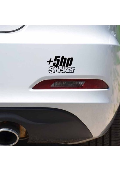 Gümüş Rengi Yjzt 12.5x7.4cm +5 Hp Sticker Vinil Etiket Araba Sticker Jdm Kamyon Pencere Komik Drift Siyahgümüş C (Yurt Dışından) fırsatları