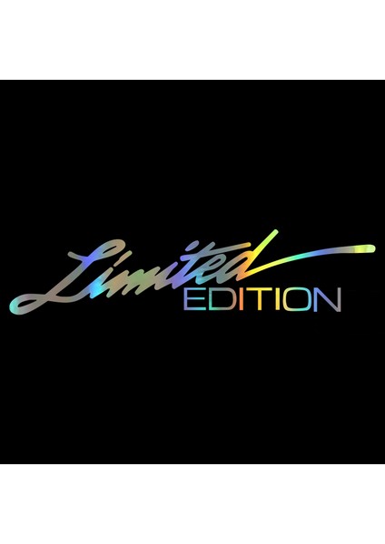 Lazer Araba Sticker 3D 16CM*3.8CM Sınırlı Sayı Yaratıcı Vinil Sticker Araba Sticker ve Etiketler Pencere Sticker Araba Stil Decal (Yurt Dışından)
