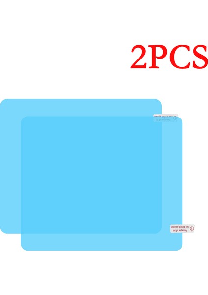 2 Adet 200MMX240MM Yağmurluk Film Etiketler Arka Görüş Aynası Sis Önleyici Su Geçirmez Temiz Filmler Yağmurlu Otomobil Güvenli Sürüş Koruyucu Sticker (Yurt Dışından)