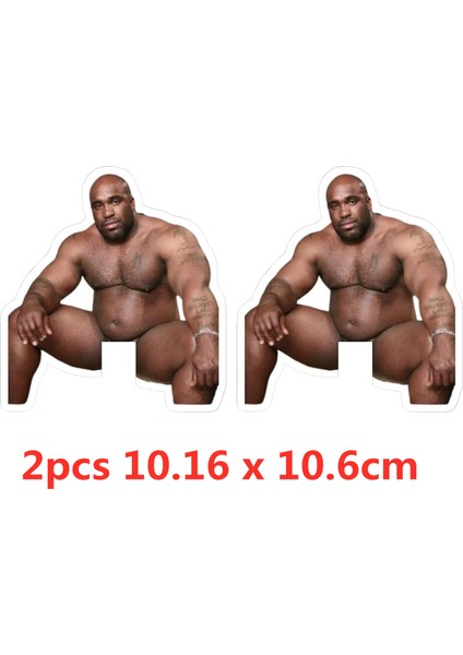 2 Adet 10.6cm 3D Araba Cam Sticker Komik Ünlü Araba Arka Cam Sticker Universal Kraliçe Elizabeth Papa Francis Ruth Bader Ginsburg Çıkartmaları (Yurt Dışından)