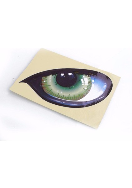 Siyah 3D Stereo Yansımalı Kedi Gözü Araba Sticker Yaratıcı Arka Görüş Aynası Sticker Etiketler Evrensel Göz Sticker'ları (Yurt Dışından)