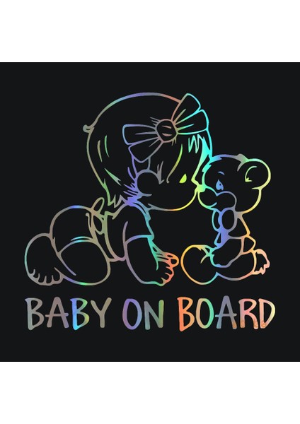 Siyah Stil Stil 2 Sevimli Bebek Tahta Üstü Araba Sticker Pencere Duvar Kapı Motosiklet Araba Çıkartmaları ve Stickerler Otomobil Dış Aksesuarlar Için Araba Stil Otomobil Aksesuarları (Yurt Dışından)