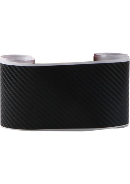 Uzunluk 90CM Evrensel Arka Bagaj Koruma Plakası Sticker Araba Arka Tampon Trim Anti-Vurulmuş Çizik Koruma Sticker Şerit 3D Karbon Fiber Film (Yurt Dışından) indirimleri