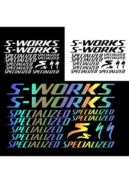 26CM Araç Süsleme Aksesuarları Çıkartmaları Bisiklet ve Motosiklet Şasi Stickerları S-Works Araba Tasarımı Karoser Stil Aksesuarlar Decals Kk (Yurt Dışından) fiyatları