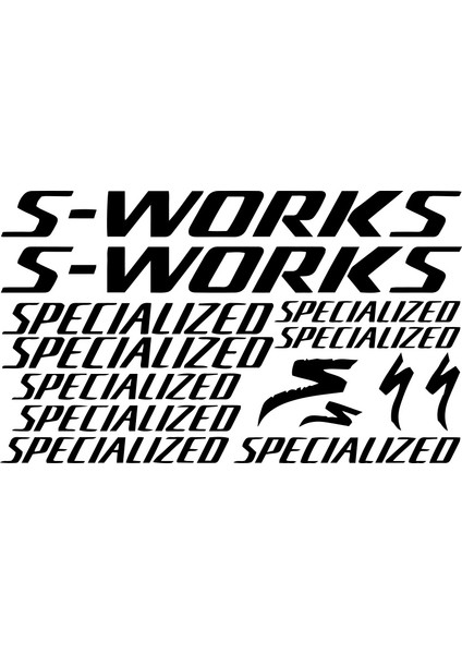26CM Araç Süsleme Aksesuarları Çıkartmaları Bisiklet ve Motosiklet Şasi Stickerları S-Works Araba Tasarımı Karoser Stil Aksesuarlar Decals Kk (Yurt Dışından) modelleri