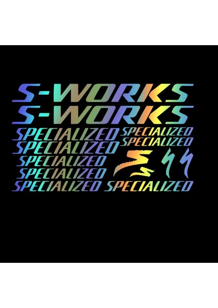 26CM Araç Süsleme Aksesuarları Çıkartmaları Bisiklet ve Motosiklet Şasi Stickerları S-Works Araba Tasarımı Karoser Stil Aksesuarlar Decals Kk (Yurt Dışından) fırsatları