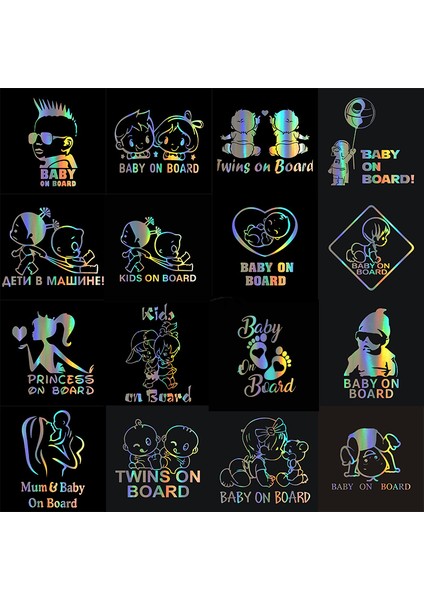 Siyah Stil Stil 3 Sevimli Bebek Tahta Üstü Araba Sticker Pencere Duvar Kapı Motosiklet Araba Çıkartmaları ve Stickerler Otomobil Dış Aksesuarlar Için Araba Stil Otomobil Aksesuarları (Yurt Dışından)