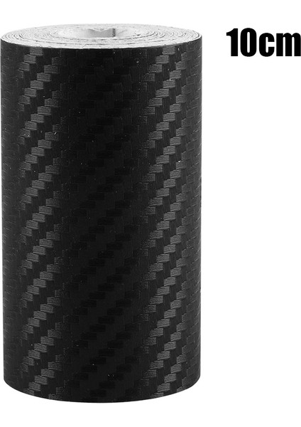5m 3D Karbon Fiber Bant Sticker Oto Kapı Eşiği Tampon Koruyucu Dıy Dekorasyon Yapıştırma Şerit Çizik Koruma Filmi (Yurt Dışından)