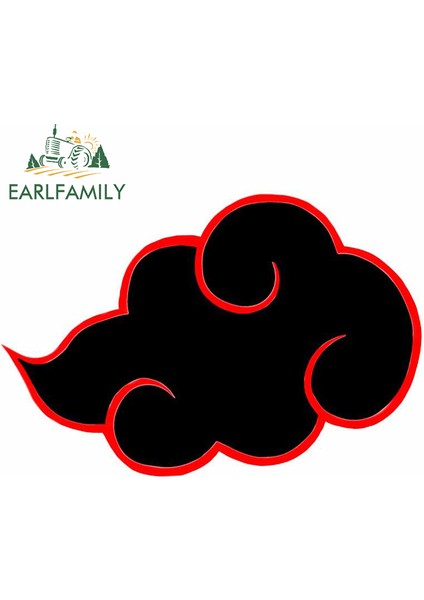 Stil E Earlfamıly 13CM x 12.4cm Için Ninja Akatsuki Işareti Vinil Araba Sticker Laptop Cam Ön Cam Araba Kapı Çizilmeye Dayanıklı Su Geçirmez Etiket (Yurt Dışından)