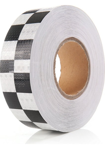 Gri Yawlooc 5 Adet 300CM Yansıtıcı Bant Araba Kamyon Uyarı Çıkartmaları Otomatik Süsleme Yansıtıcı Sticker Dikkat Edilirlik Güvenlik Araç Modası (Yurt Dışından)