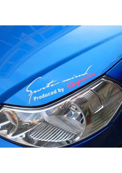 Beyaz Siyah Kırmızı Yarış Arabası Otomatik Reflektif Trd Araba Vinil Grafik Çıkartma Harf Kişilik Arabalar Sticker 19CMX7CM (Yurt Dışından) modelleri