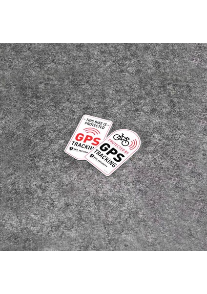 D Cdcotn Bisiklet Güvenlik Yansıtıcı Sticker Gps Takip Korumalı Motosiklet Hırsızlık Önleme Çıkartmaları Su Geçirmez Araç Sticker Araç Stili (Yurt Dışından)