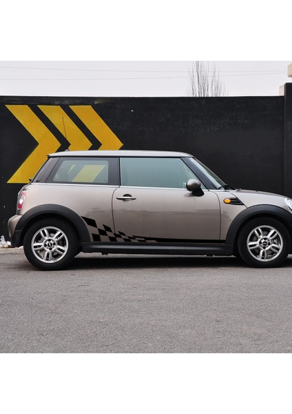 Beyaz Mını Cooper S One Jcw Countryman Clubman F54 F55 F56 F60 R55 R56 R60 R61 Araba Aksesuarları Yan Etek Gövde Araba Çıkartmaları Sticker (Yurt Dışından) modelleri
